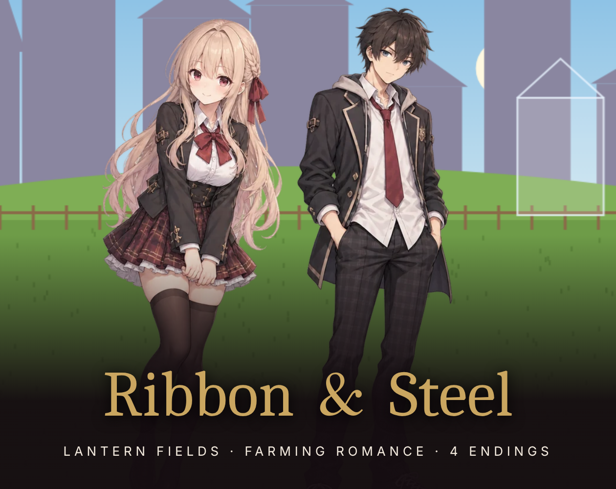 Ribbon & Steel: Lantern Fields
